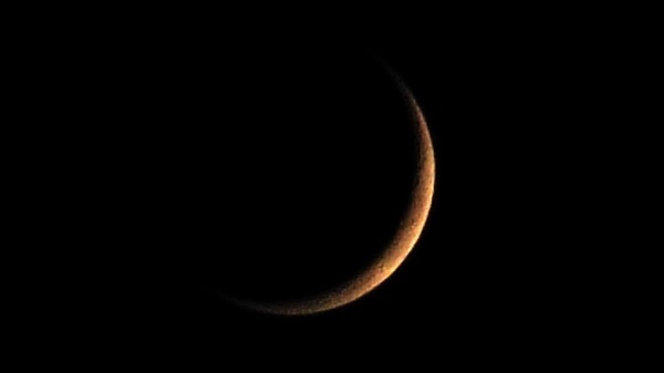 Księżyc w nowiu - fotografia marzec 2014