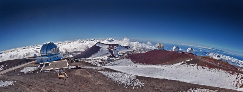 Teleskop Subaru na Hawajach, w obserwatorium Mauna Kea