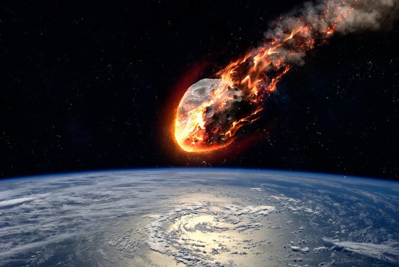 Asteroida blisko Ziemi - obiekt klasy NEO (wizja artystyczna). / Fot.: canberratimes.com.au.
